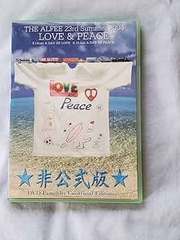 THE ALFEE 23rd Summer 2004 LOVE&PEACEセット Amazon.co.jp: アルフィー DVD THE ALFEE 23rd Summer 2004